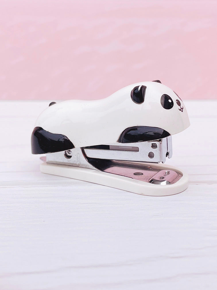 Mini engrampadora Panda Deli