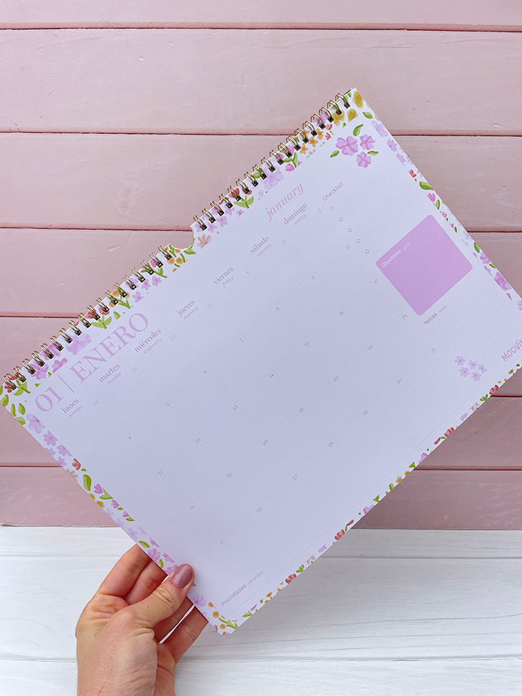 Calendario Boho de Colgar 2027 Mooving