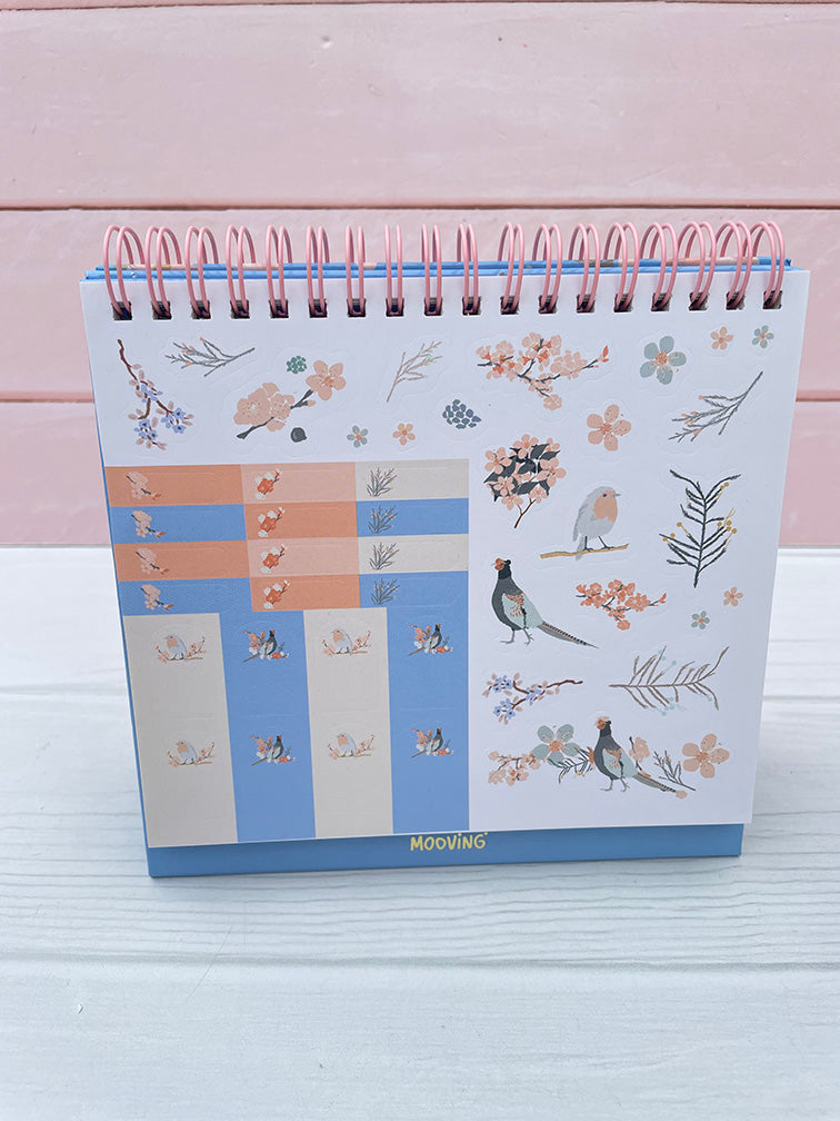 Calendario de Escritorio Cerezo 2027 Mooving