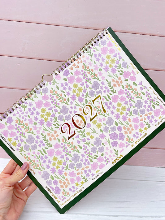 Calendario Boho de Colgar 2027 Mooving