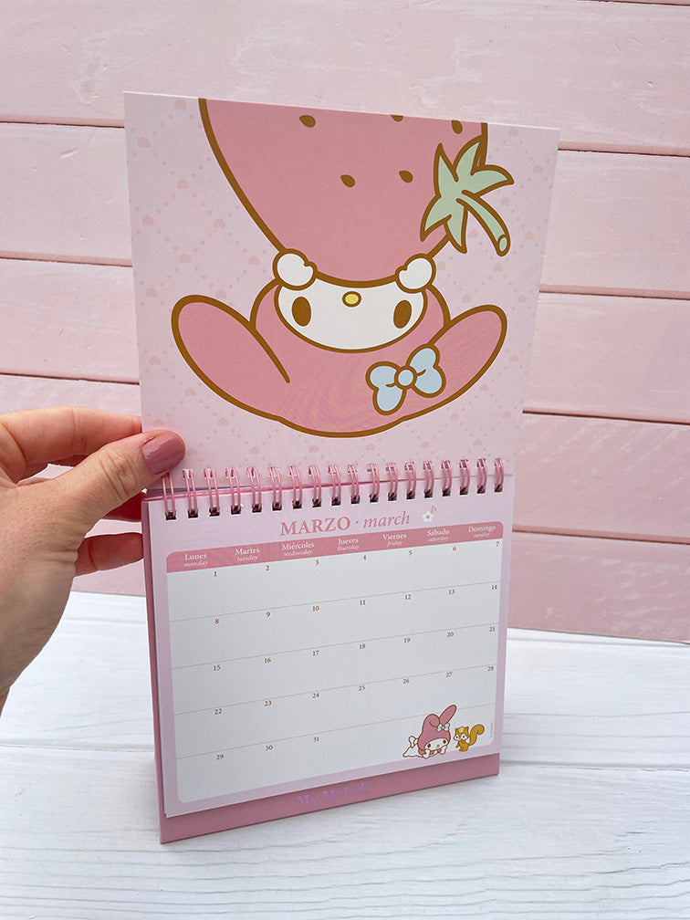 Calendario de Escritorio My Melody  2027 Mooving