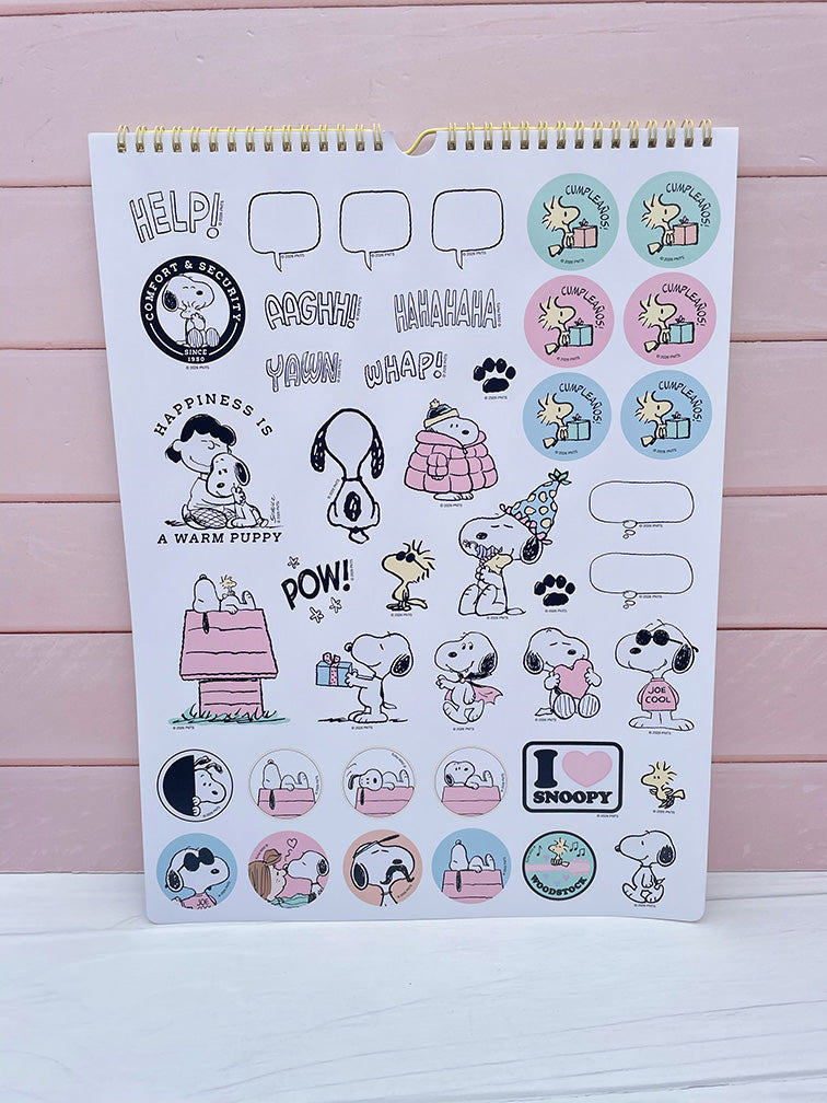Calendario de Colgar Snoopy 2027 Mooving