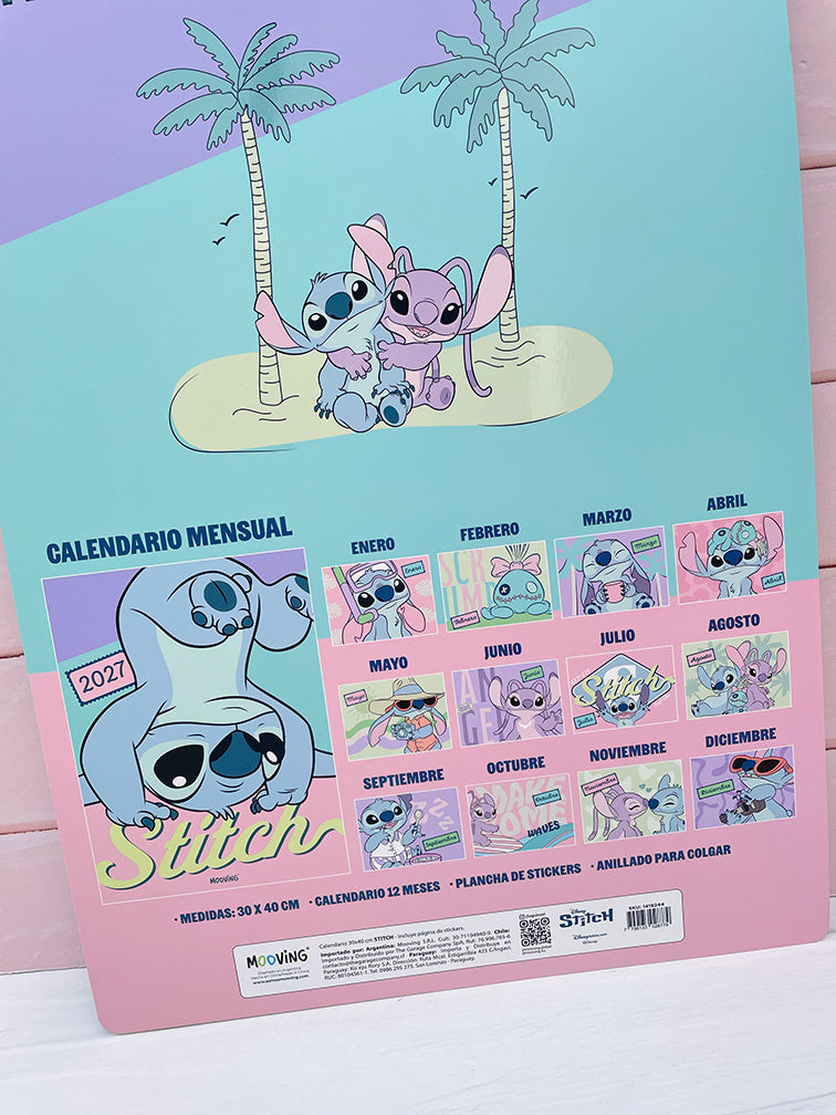 Calendario de Colgar Stitch 2027 Mooving