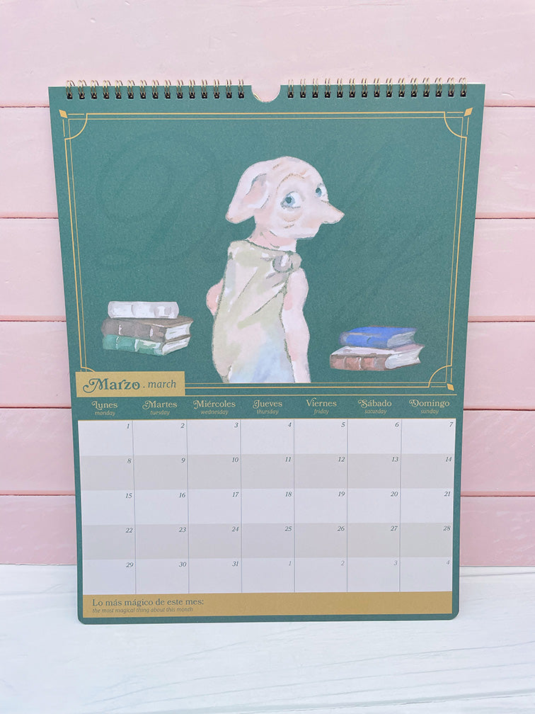 Calendario Harry Potter de Colgar 2027 Mooving