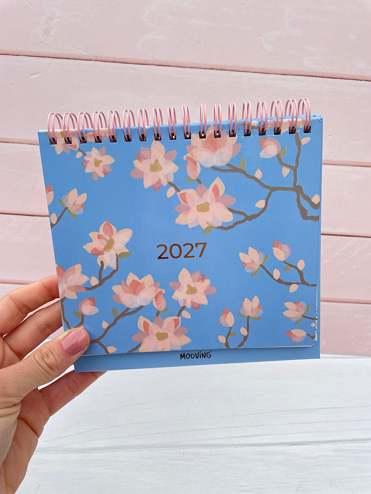 Calendario de Escritorio Cerezo 2027 Mooving
