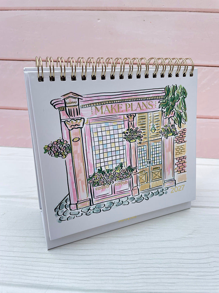 Calendario de Escritorio Travel 2027 Mooving
