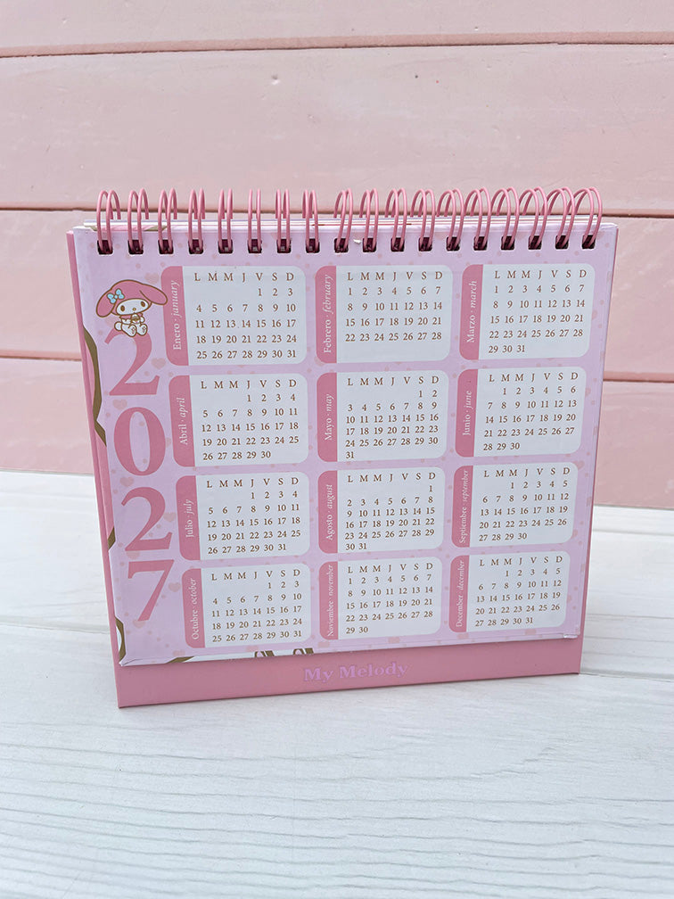 Calendario de Escritorio My Melody  2027 Mooving
