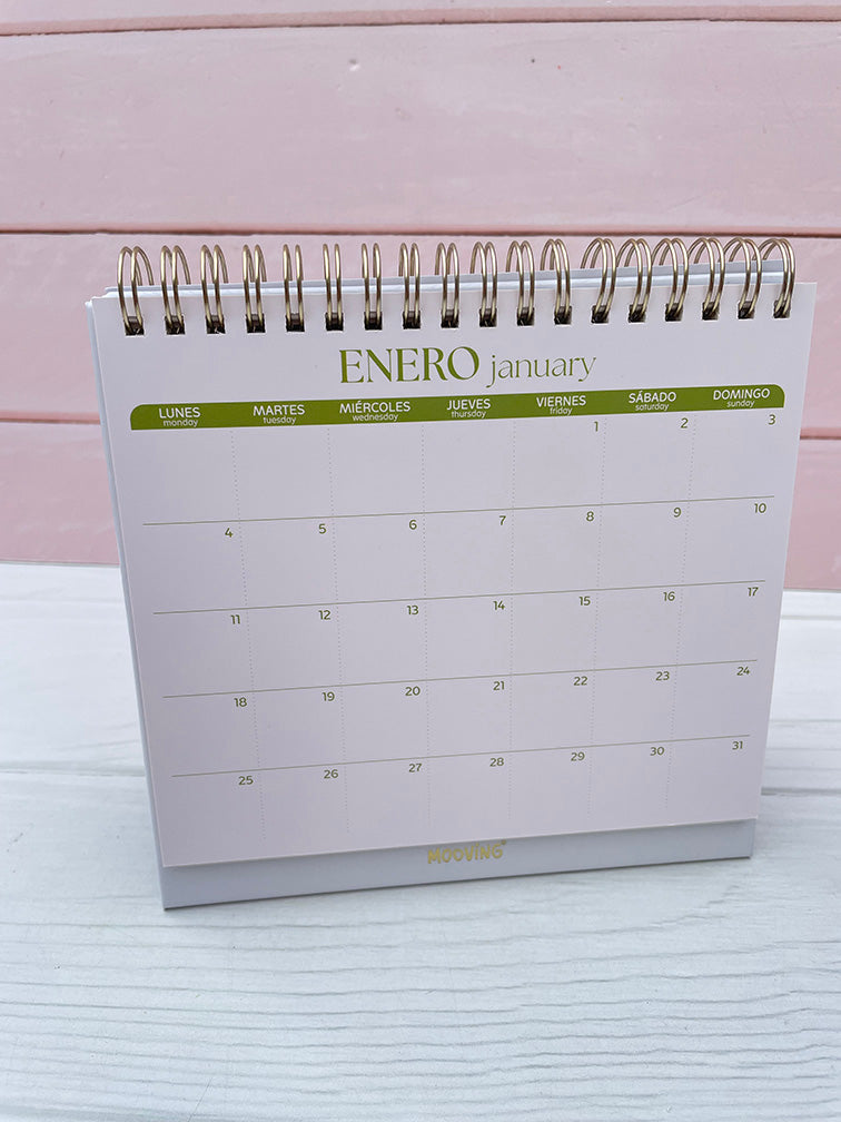 Calendario de Escritorio Travel 2027 Mooving