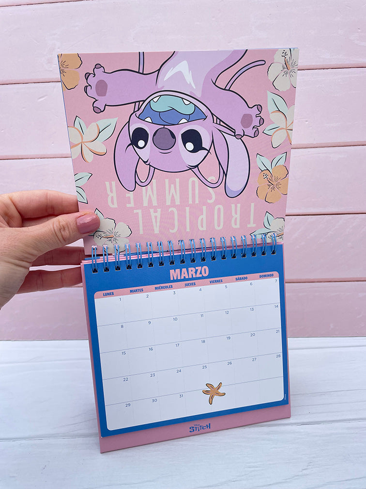 Calendario de Escritorio Stitch 2027 Mooving