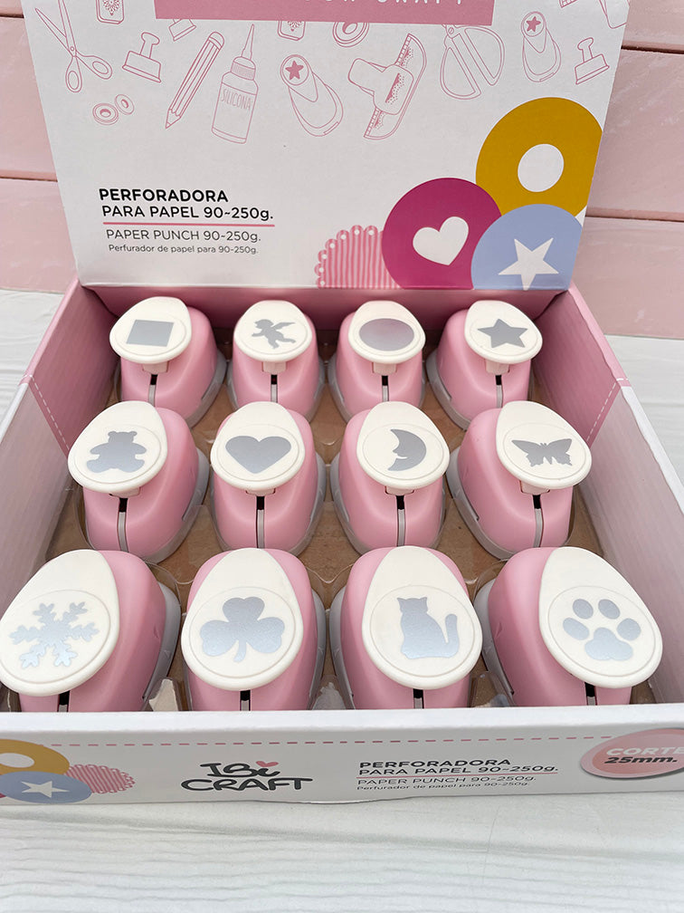 Perforadoras con Formitas de 2,5 cm Ibi Craft