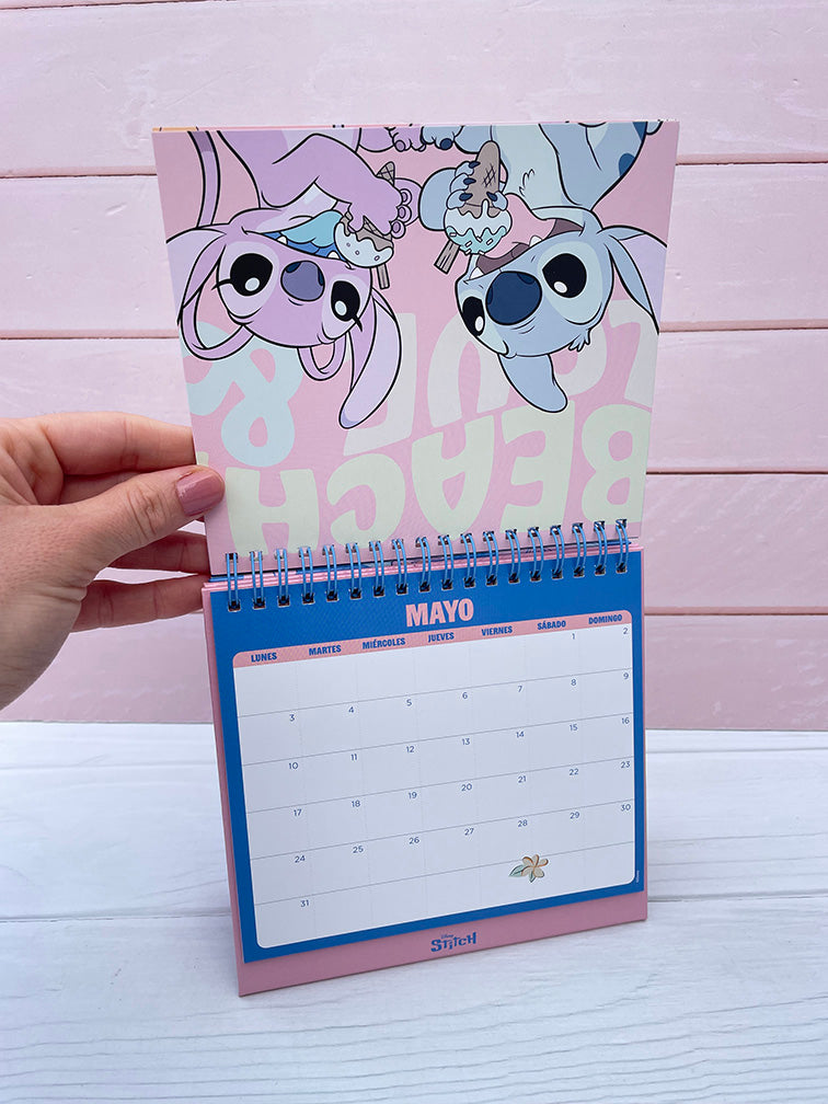 Calendario de Escritorio Stitch 2027 Mooving