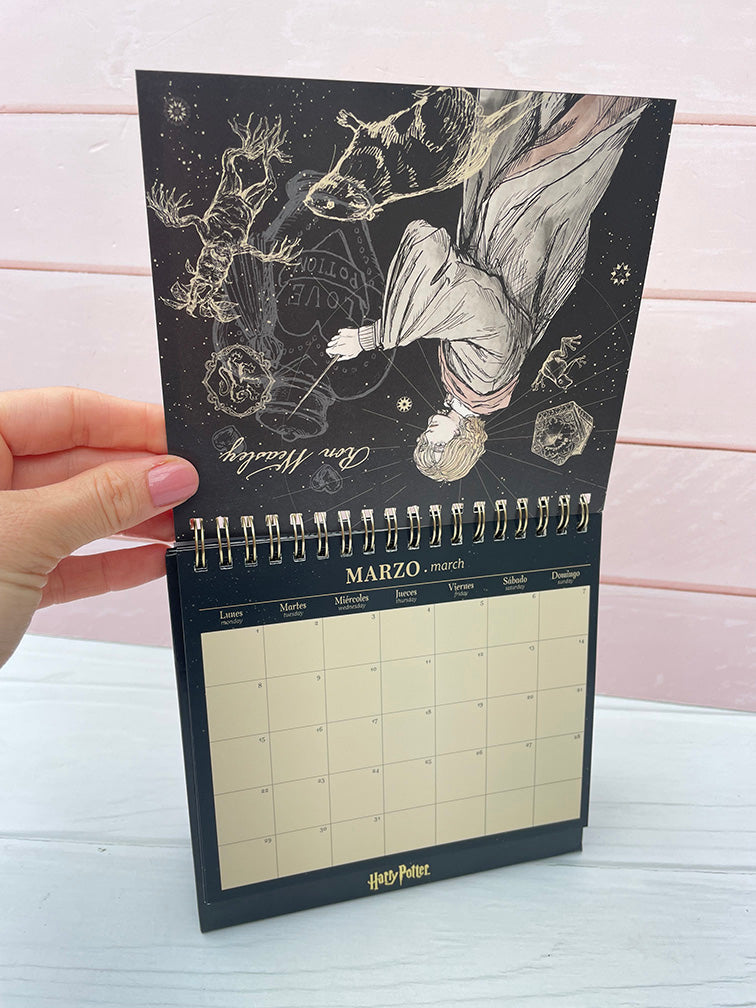 Calendario de Escritorio Harry Potter 2027 Mooving