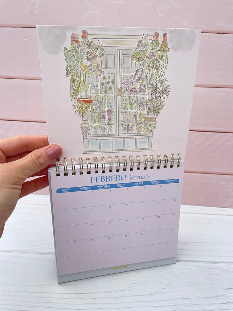 Calendario de Escritorio Travel 2027 Mooving
