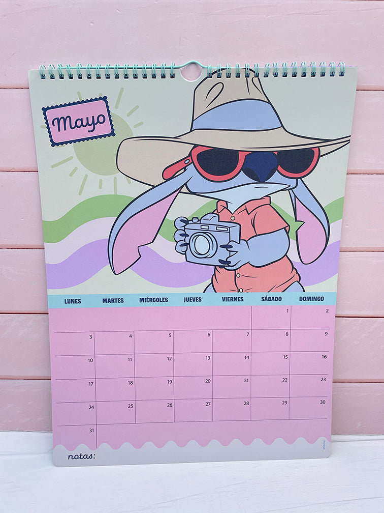 Calendario de Colgar Stitch 2027 Mooving