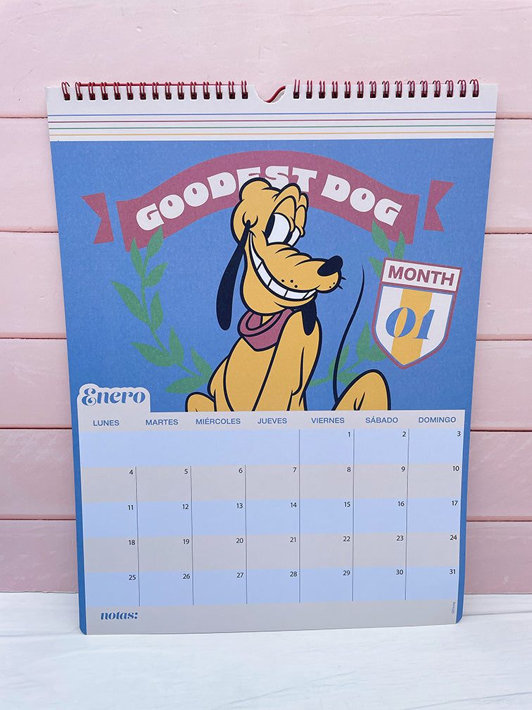 Calendario Mickey y Amigos de Colgar 2027 Mooving