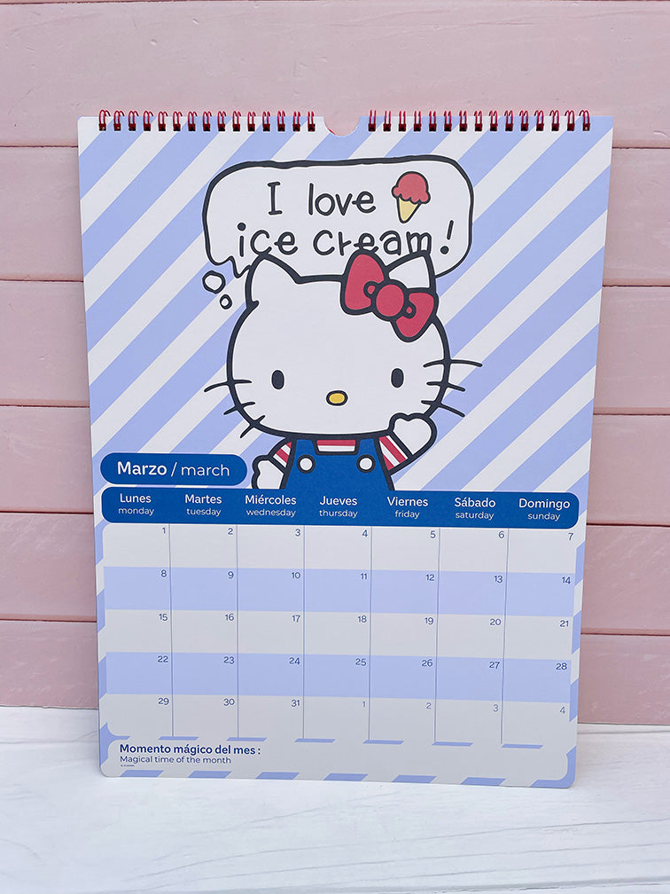 Calendario de Colgar Kitty 2027 Mooving