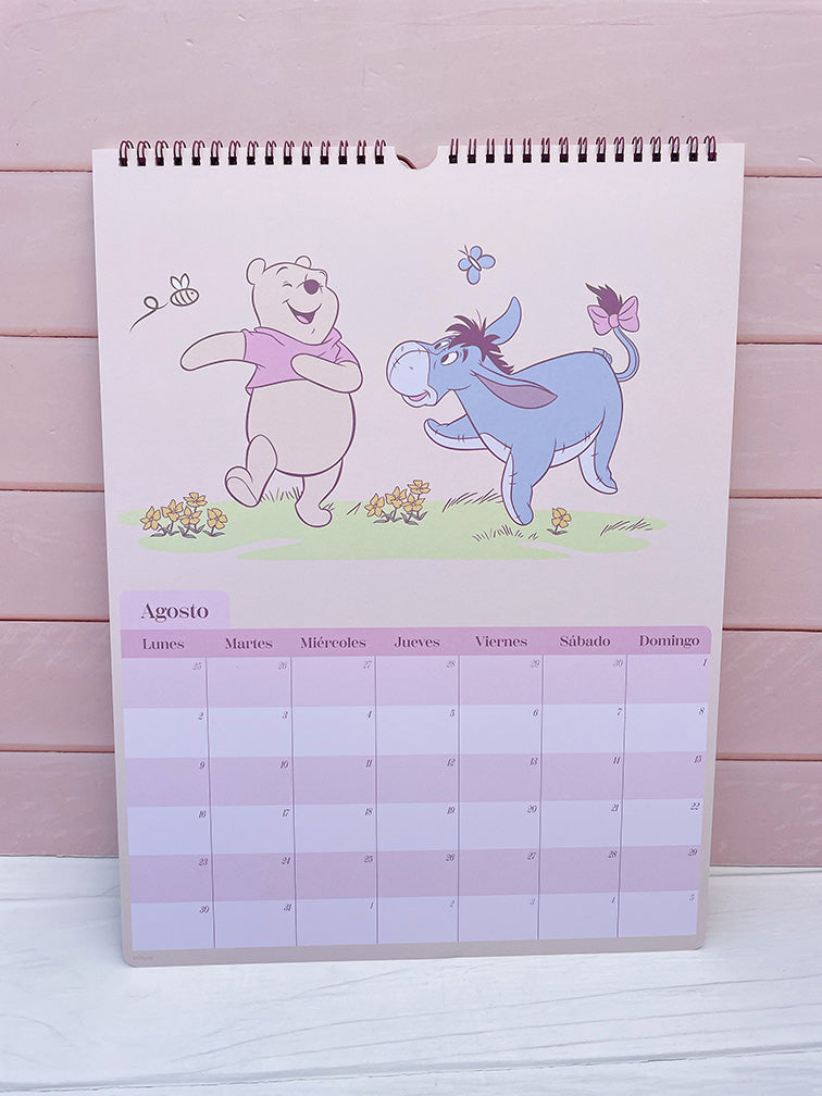 Calendario Winnie the Pooh de Colgar 2027 Mooving
