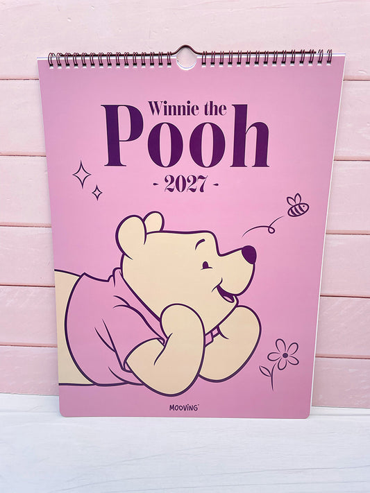 Calendario Winnie the Pooh de Colgar 2027 Mooving