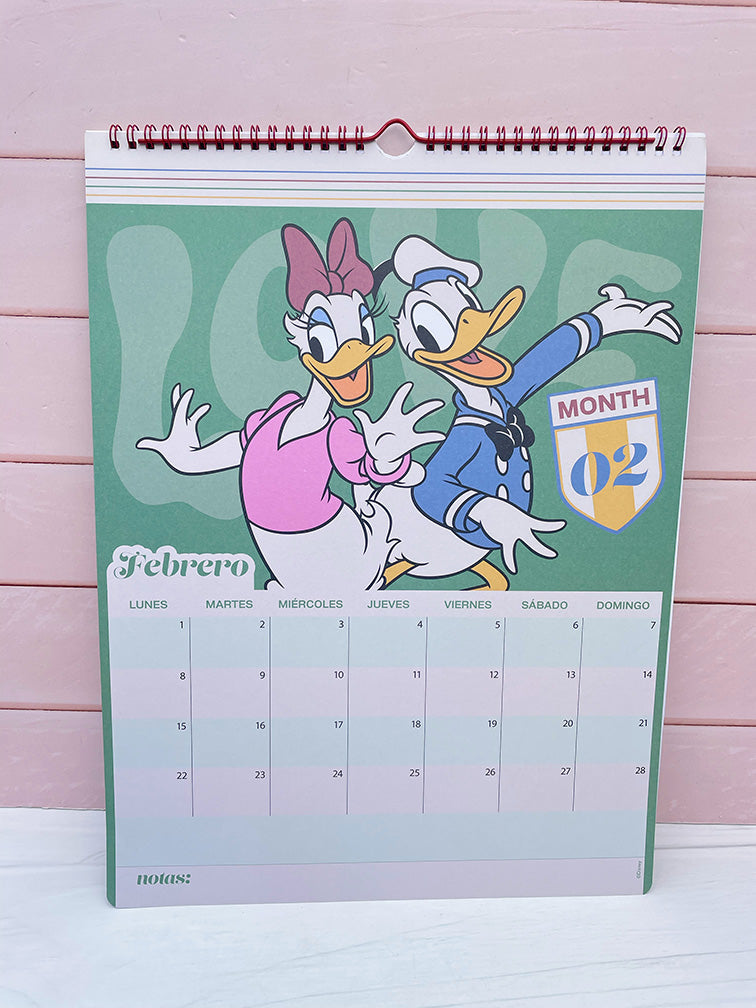 Calendario Mickey y Amigos de Colgar 2027 Mooving