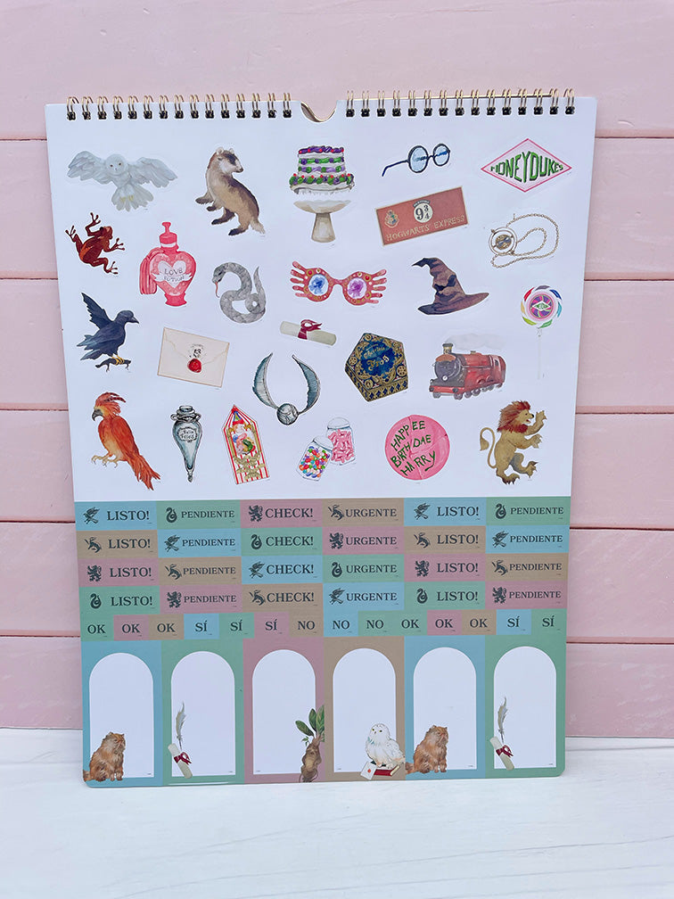 Calendario Harry Potter de Colgar 2027 Mooving