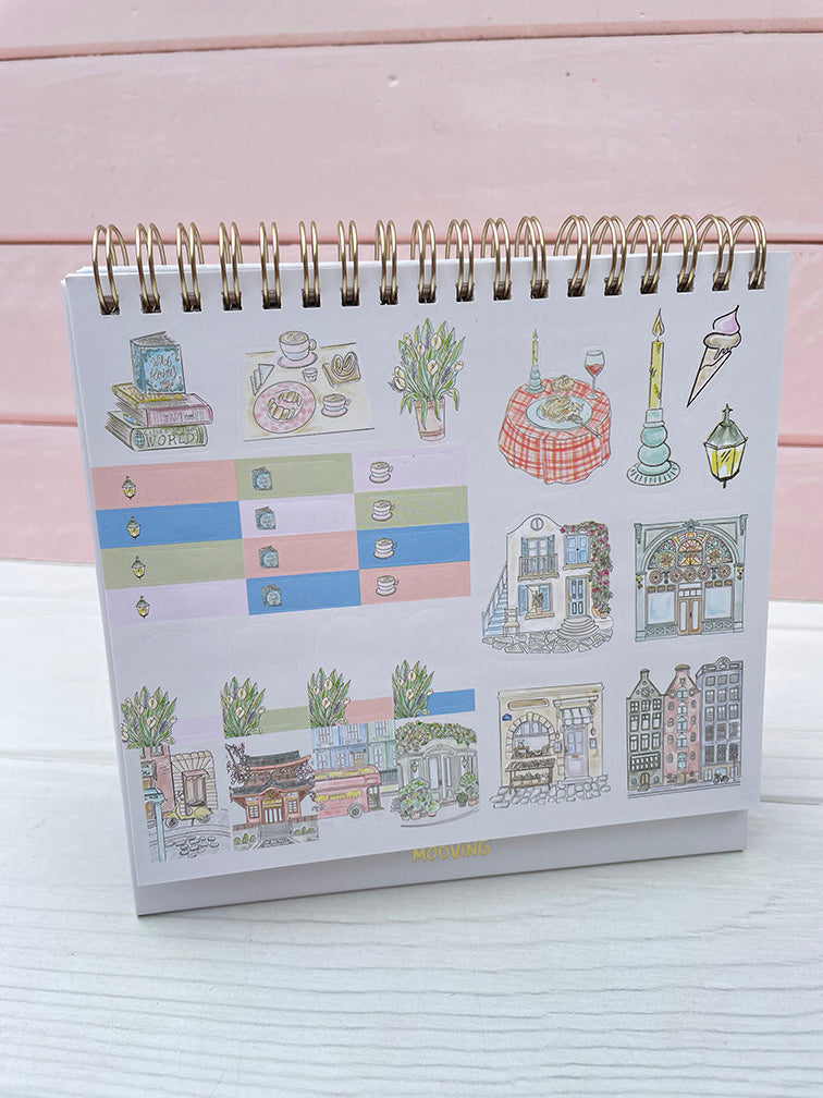 Calendario de Escritorio Travel 2027 Mooving