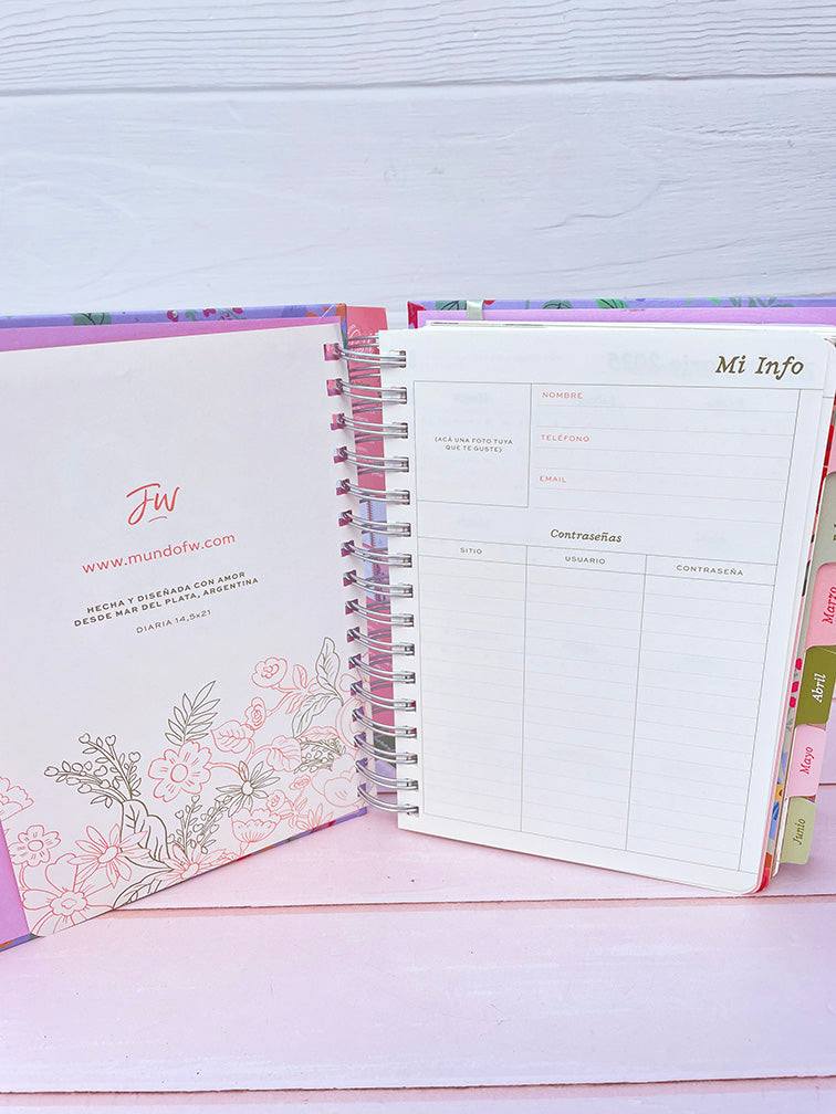 Agendas Diarias "Belle" Fw 2025