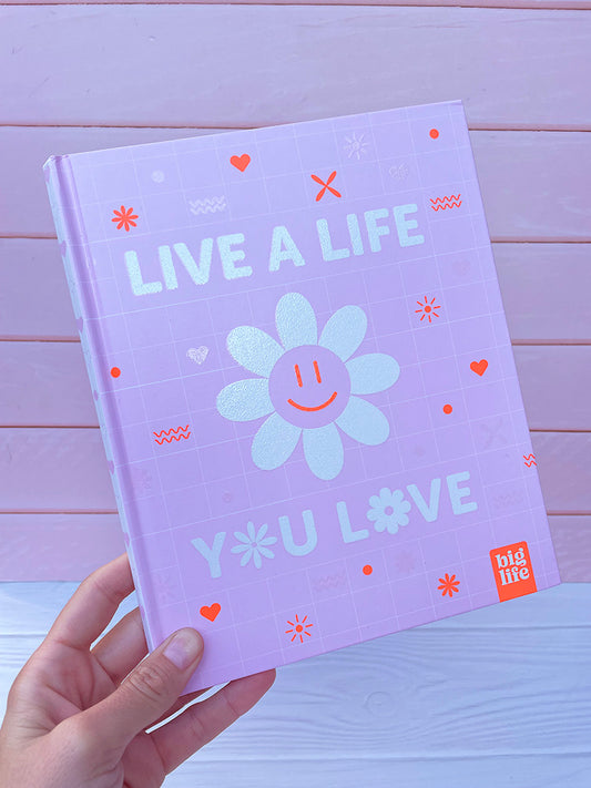Cuaderno Flor 48 Hojas BIg Life