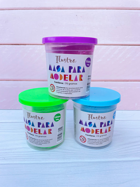 Masa para Modelar Ilustra 170 gr