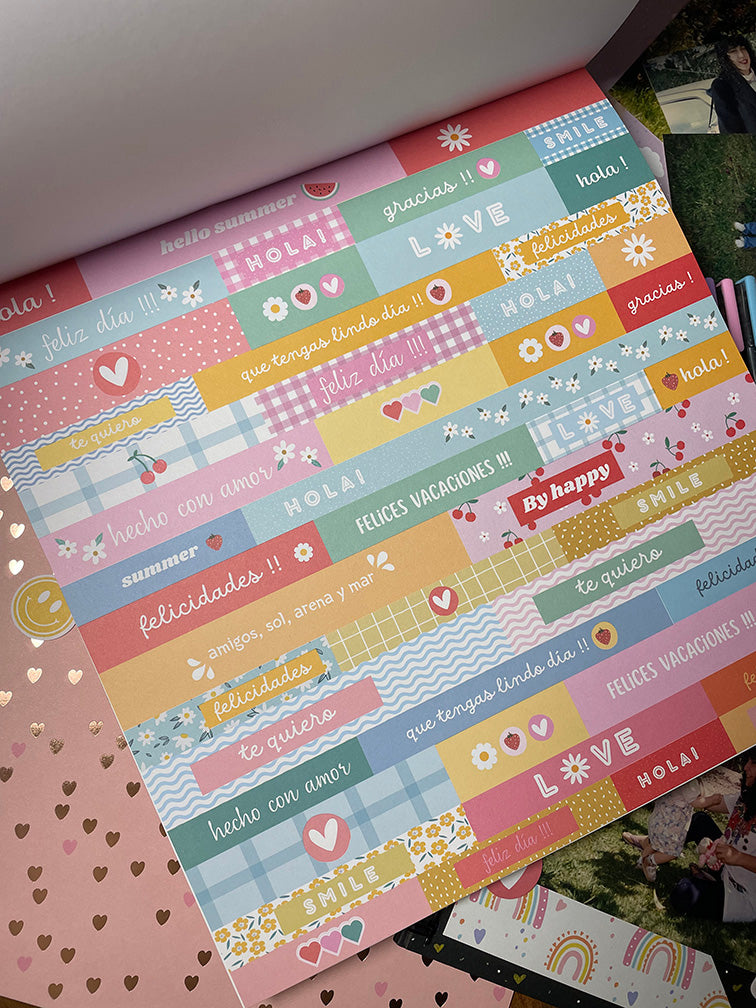 Set Completo Álbum Scrap