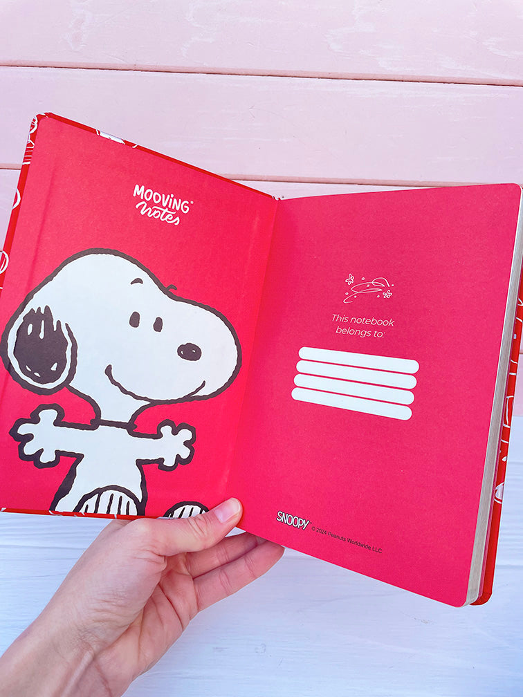 Cuaderno Mooving Snoopy