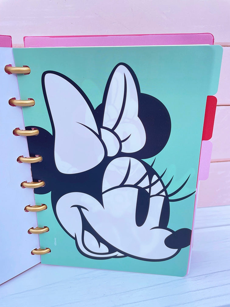 Cuaderno Minnie con Sistema de Discos