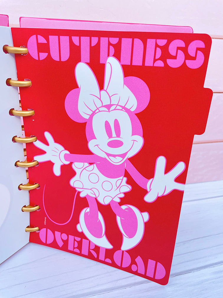 Cuaderno Minnie con Sistema de Discos