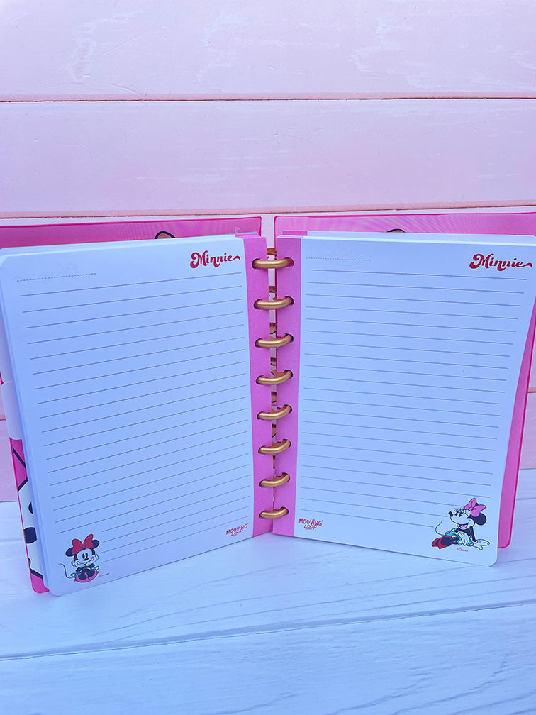 Cuaderno Minnie con Sistema de Discos