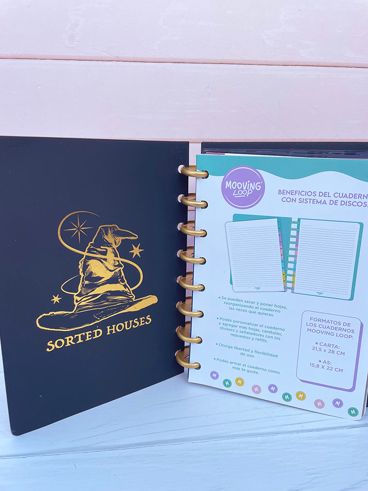 Cuaderno Harry Potter con Sistema de Discos