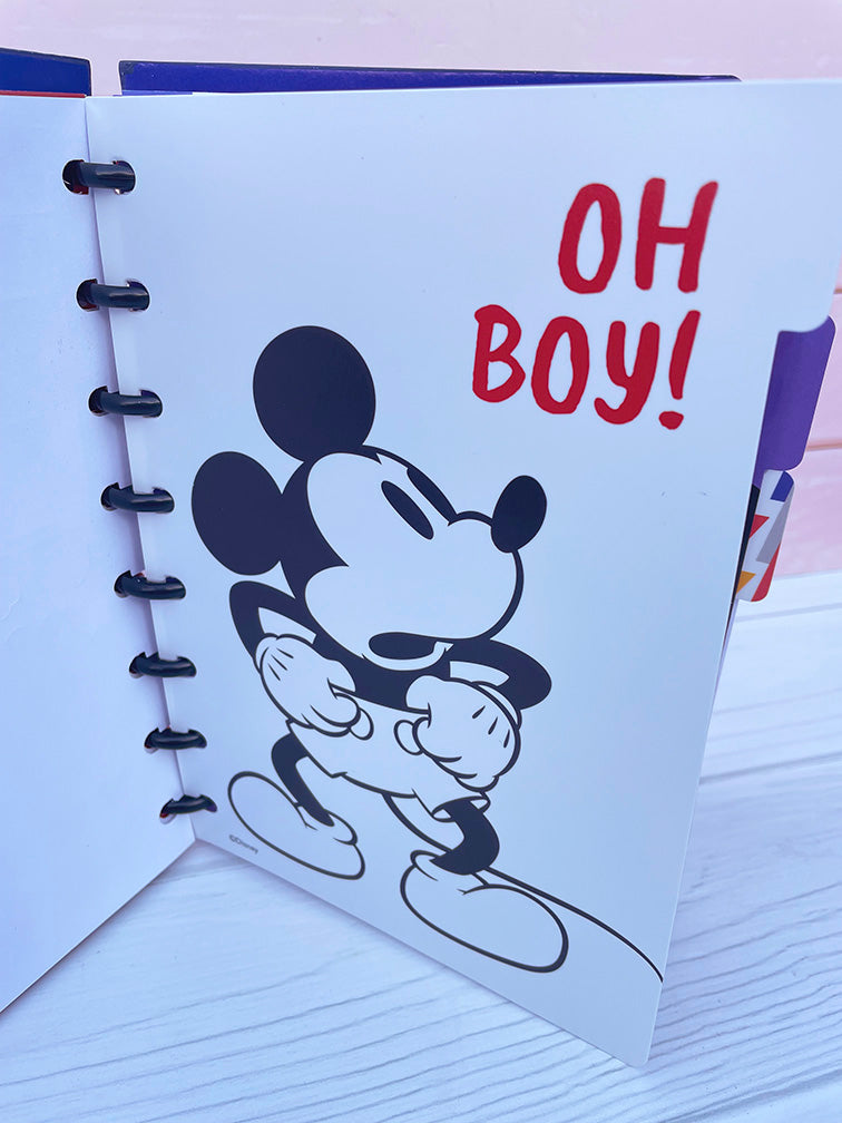 Cuaderno Mickey con Sistema de Discos