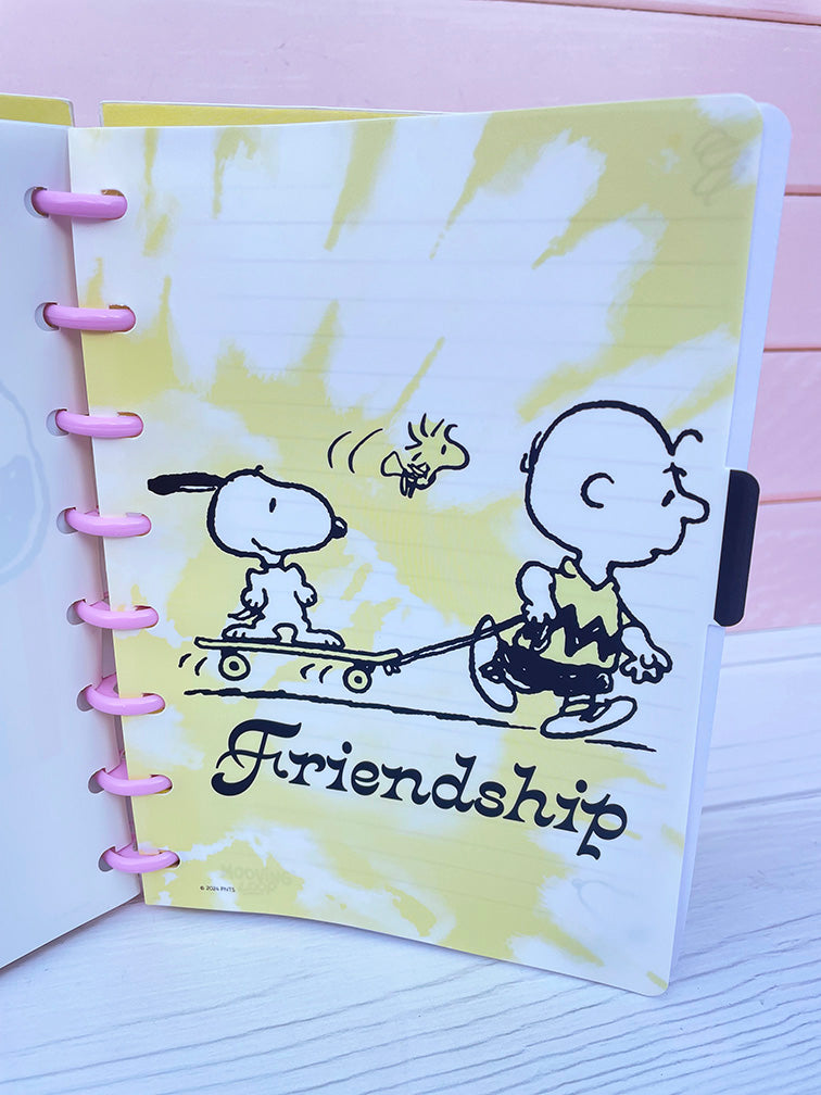 Cuaderno Snoopy con Sistema de Discos