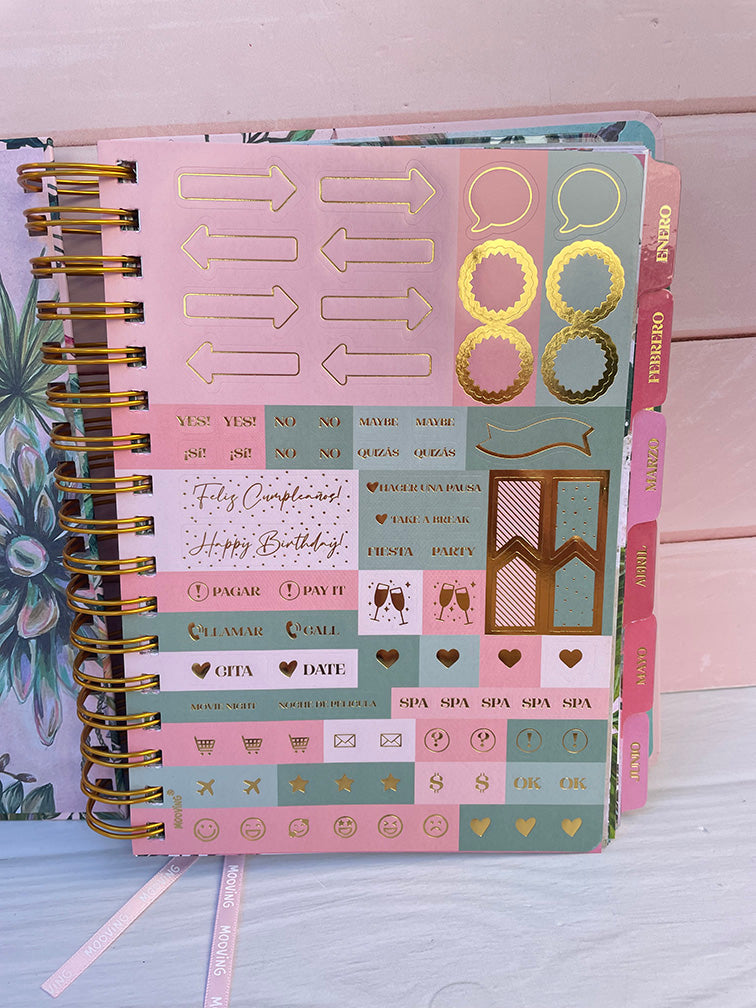 Agenda Floral Mooving Diaria 2027