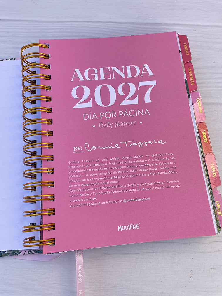 Agenda Floral Mooving Diaria 2027