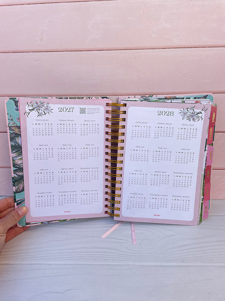 Agenda Floral Mooving Diaria 2027