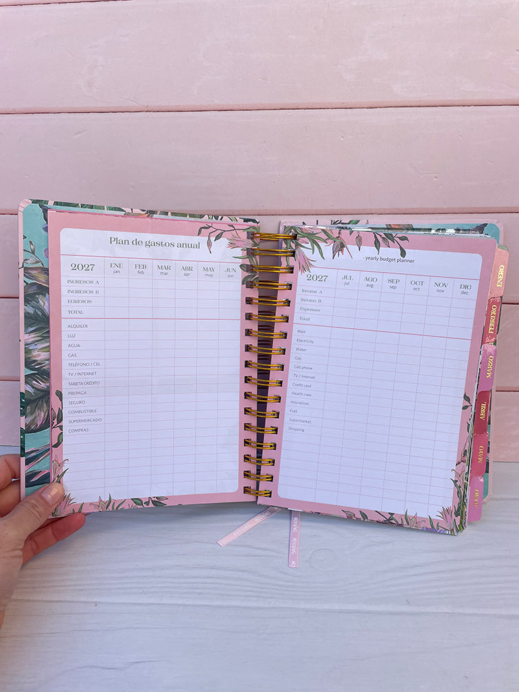Agenda Floral Mooving Diaria 2027