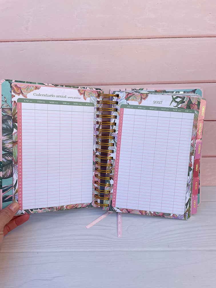 Agenda Floral Mooving Diaria 2027