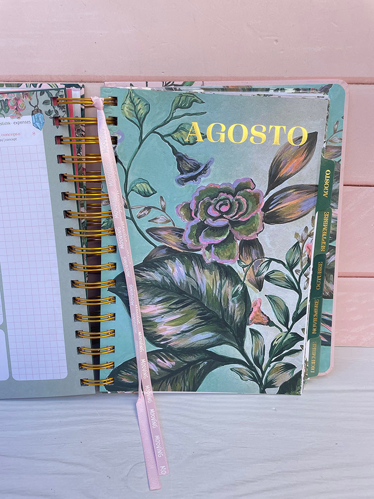 Agenda Floral Mooving Diaria 2027