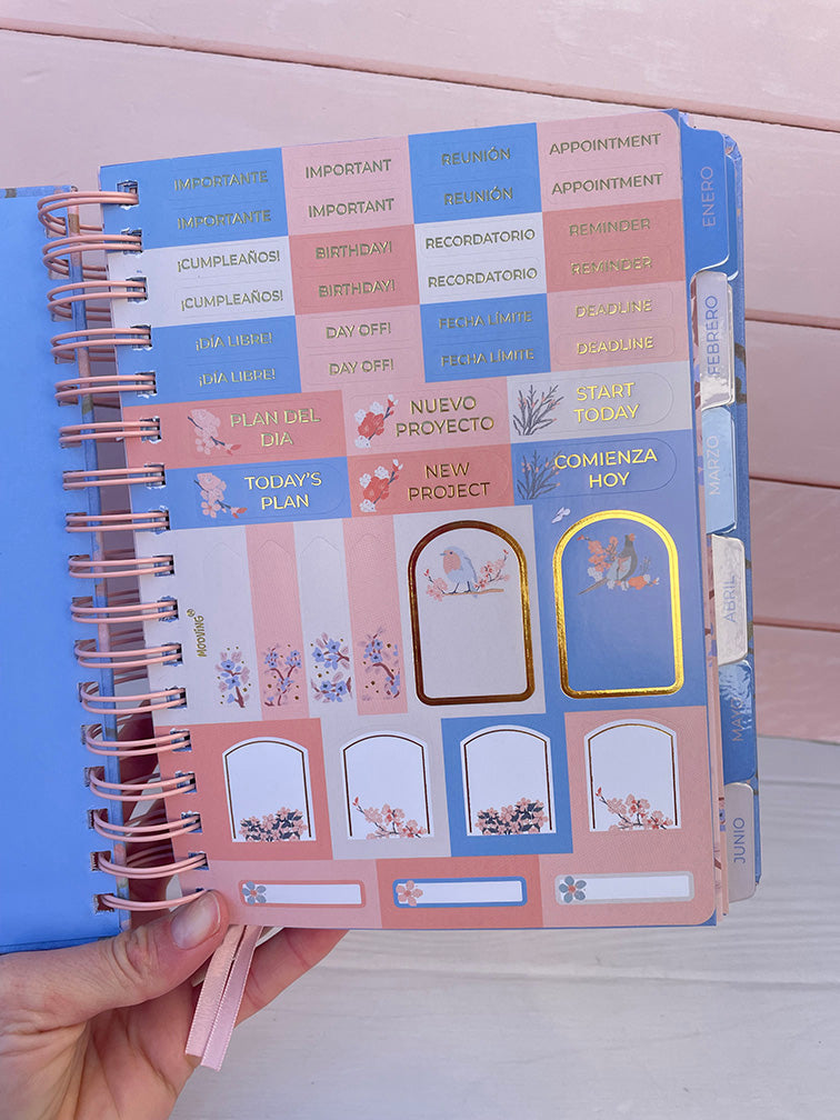 Agenda Cerezo Mooving Diaria 2027