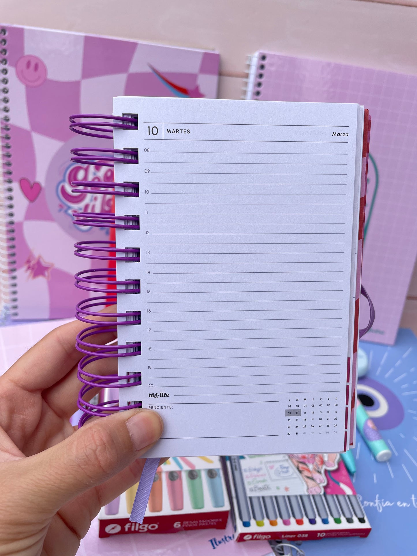 Combo Liceal con 10 Cuadernolas + Agenda DE REGALO