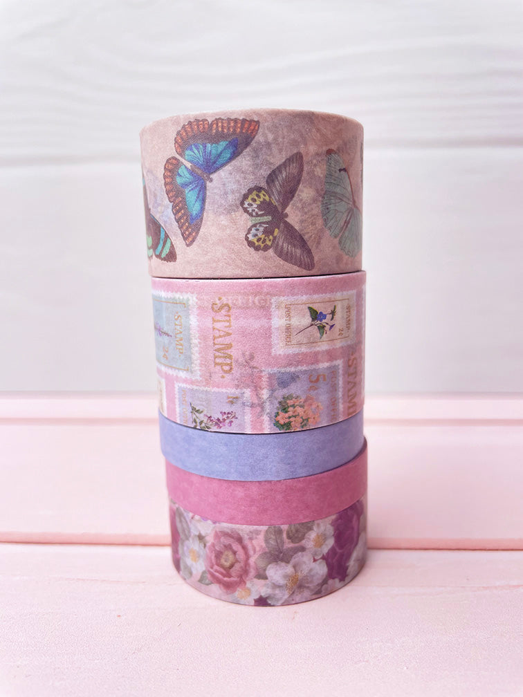 Washi Tape Vintage Ibi Craft x5