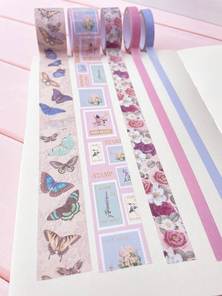 Washi Tape Vintage Ibi Craft x5