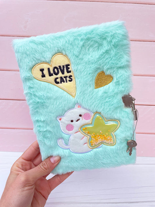 Diario íntimo Peluche Gatito