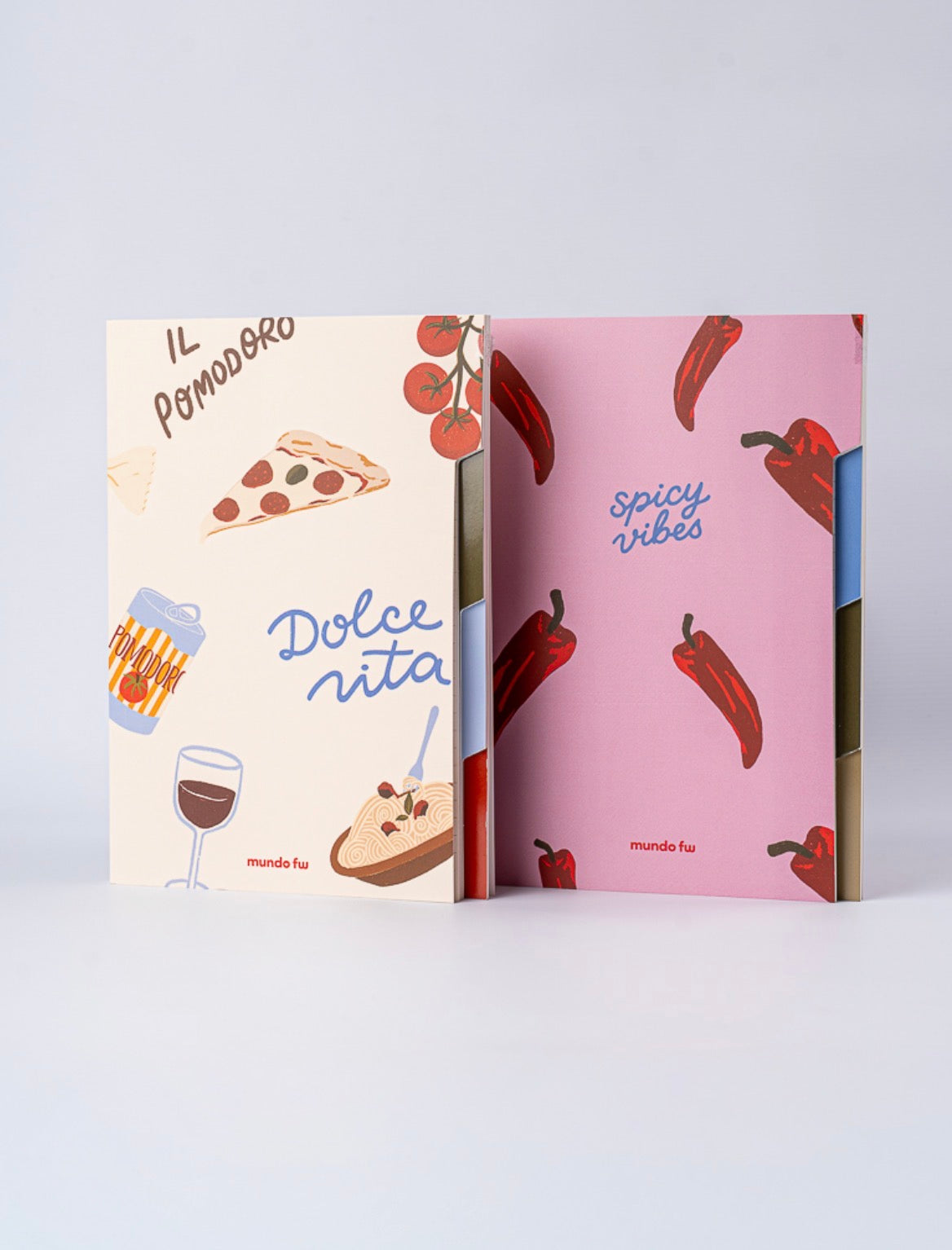 Cuaderno con Separadores "Pomodoro" Fw