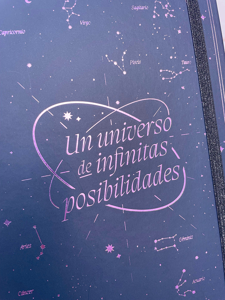 Cuaderno "Universo" 120 Hojas con Renglones y Bullet