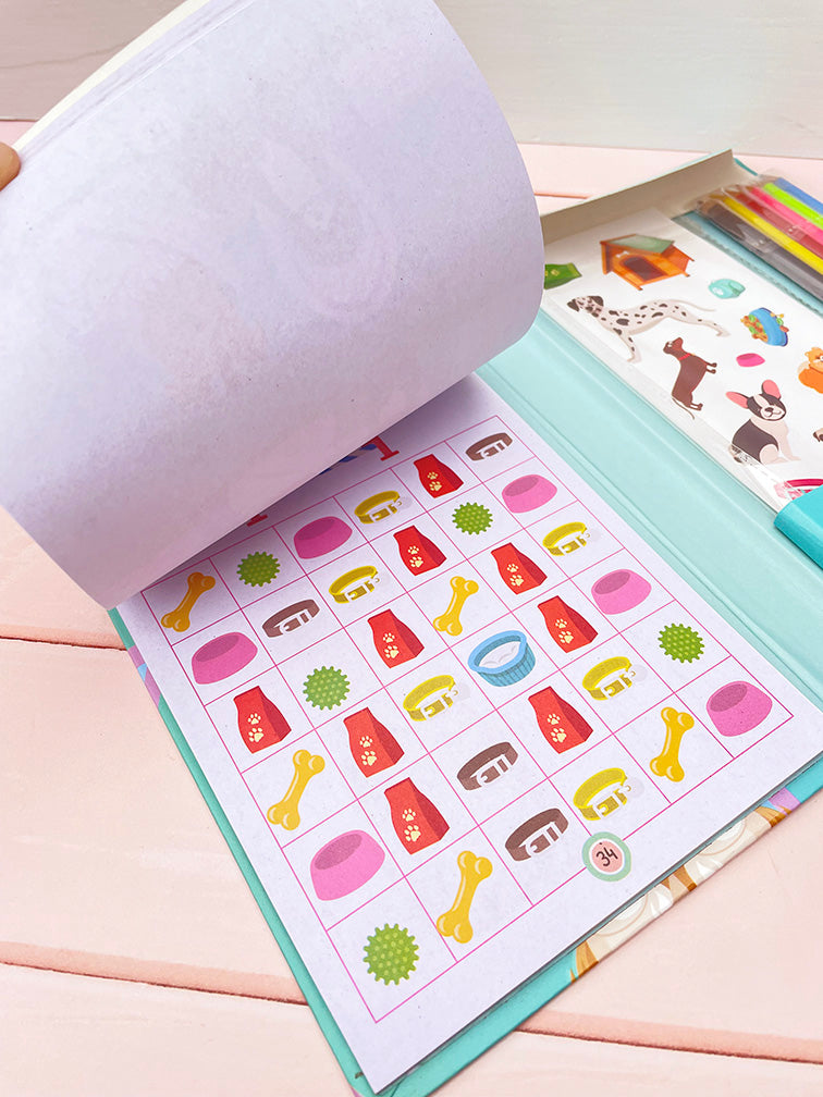 Set de Actividades + Colores + Stickers